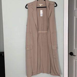 Miami Utilitarian Style Long Vest